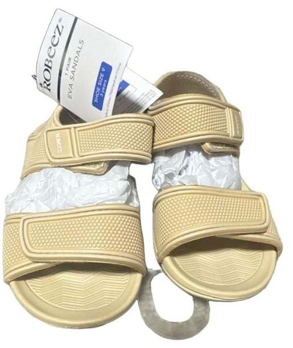 Robeez EVA Sandals - Champagne River Gem size 9